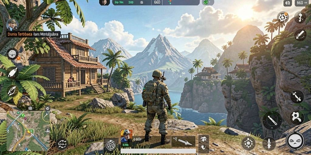 Gameplay menakjubkan di dunia terbuka 66D.