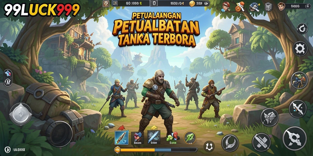 Tampilan gameplay epik dalam dunia terbuka 99LUCK99.