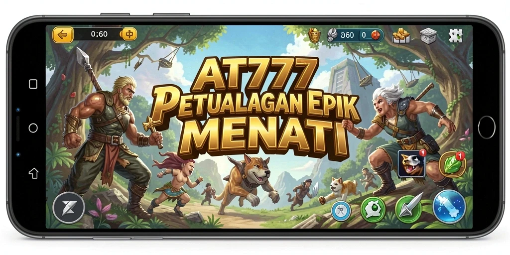 Tangkapan layar menunjukkan petualangan epik dalam <strong>AT777</strong>.