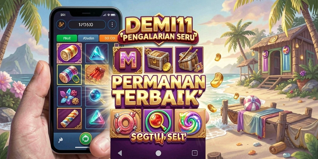 Tampilan gameplay menarik dari DEMI11 yang menunjukkan serunya bermain Slot.
