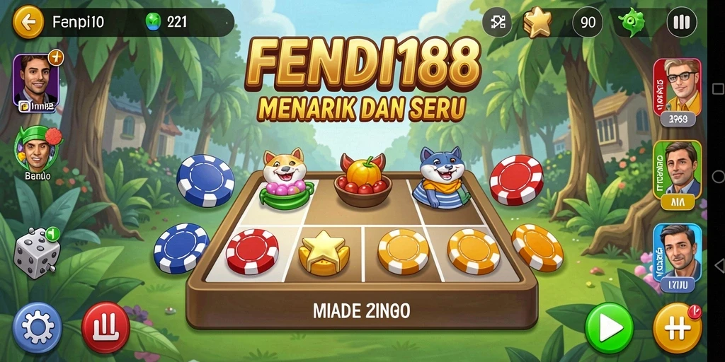 Gameplay seru dan interaktif di FENDI188.