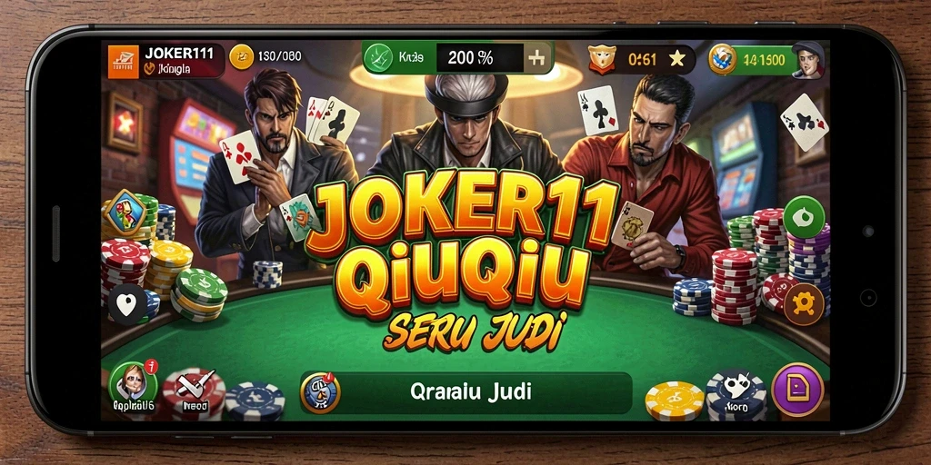 Tampilan gameplay seru QiuQiu di JOKER11.