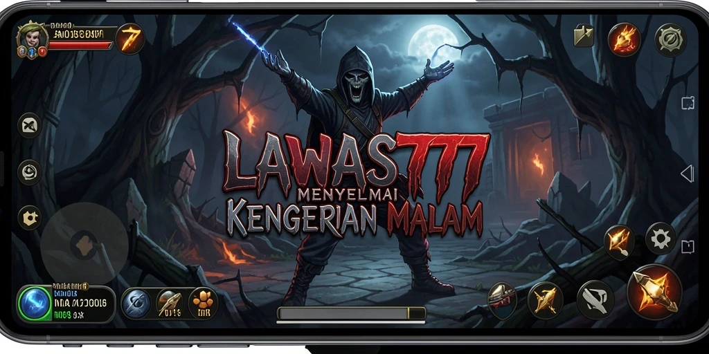Gameplay LAWAS777 yang menampilkan suasana Horror yang mencekam.