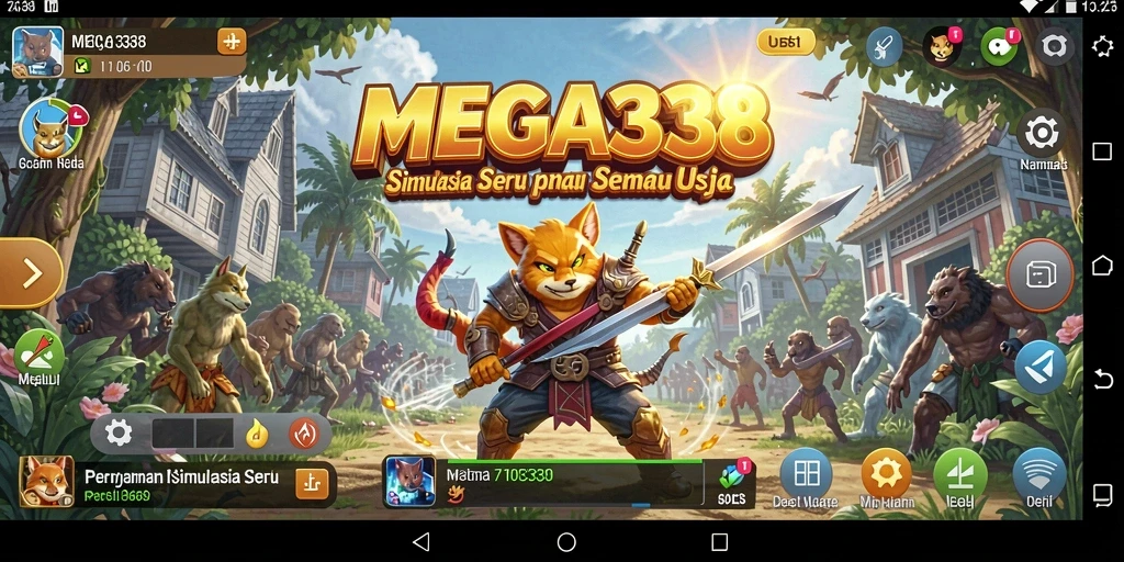 Gameplay MEGA338 yang menakjubkan dengan grafis realistis.